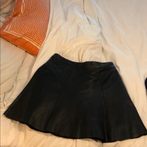 Wink size medium leather skirt